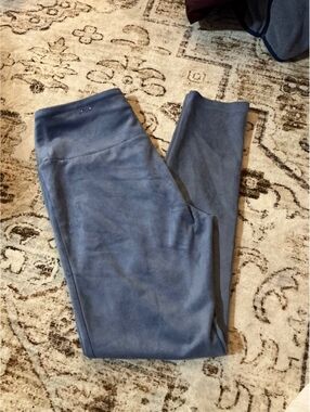 J. McLaughlin Gray Fleece-Lined Pull-On Stretch Leggings Size Medium